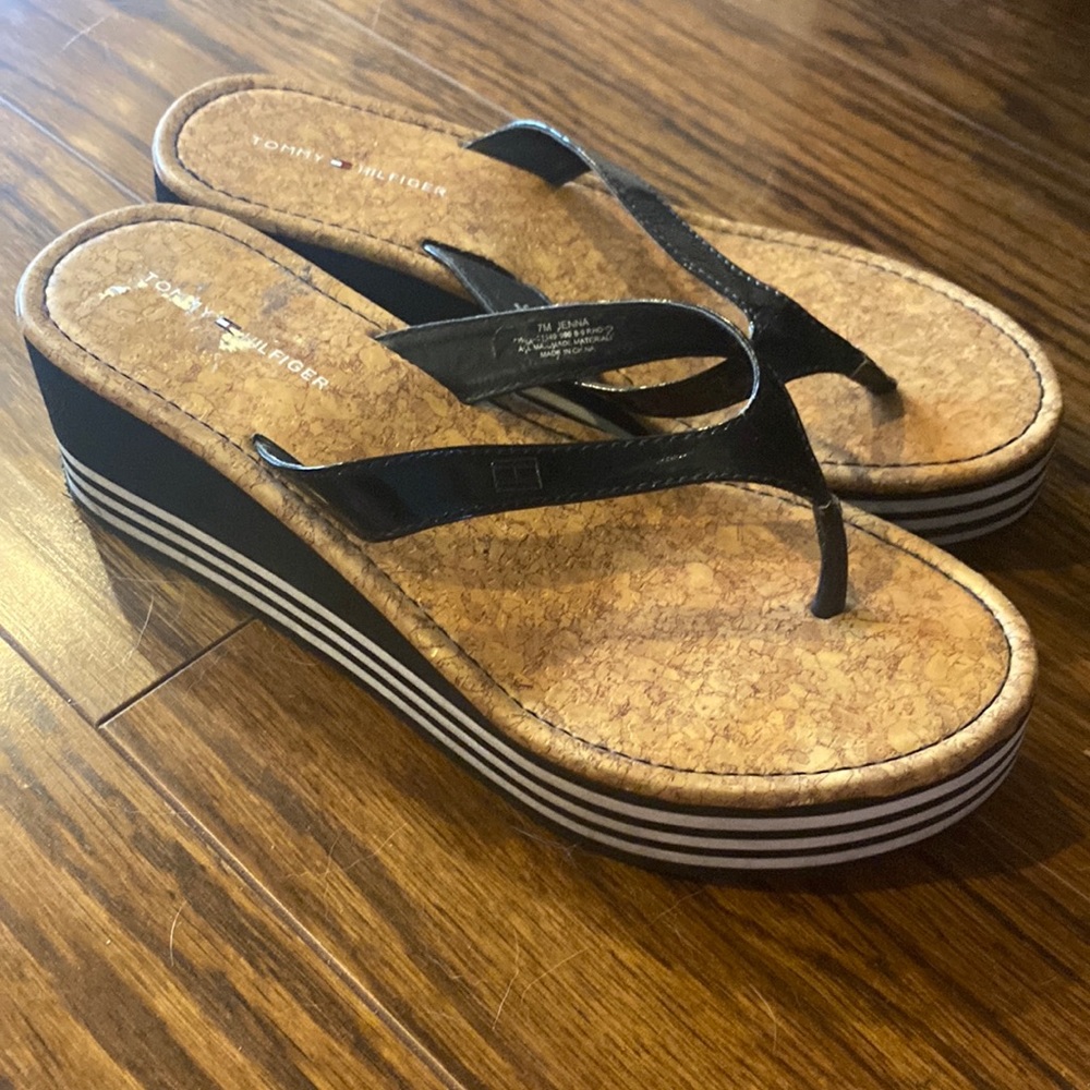 Tommy Hilfiger Platform Flip Flops